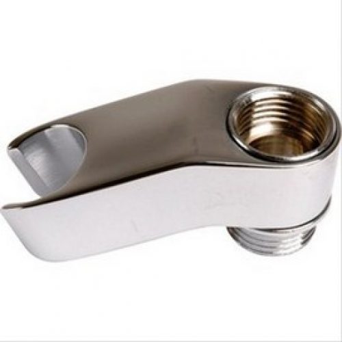 Support pour départ par-dessous en laiton chromé