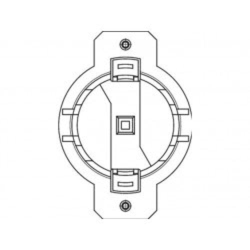 Support rapide à encastrer type E CAME YM0158
