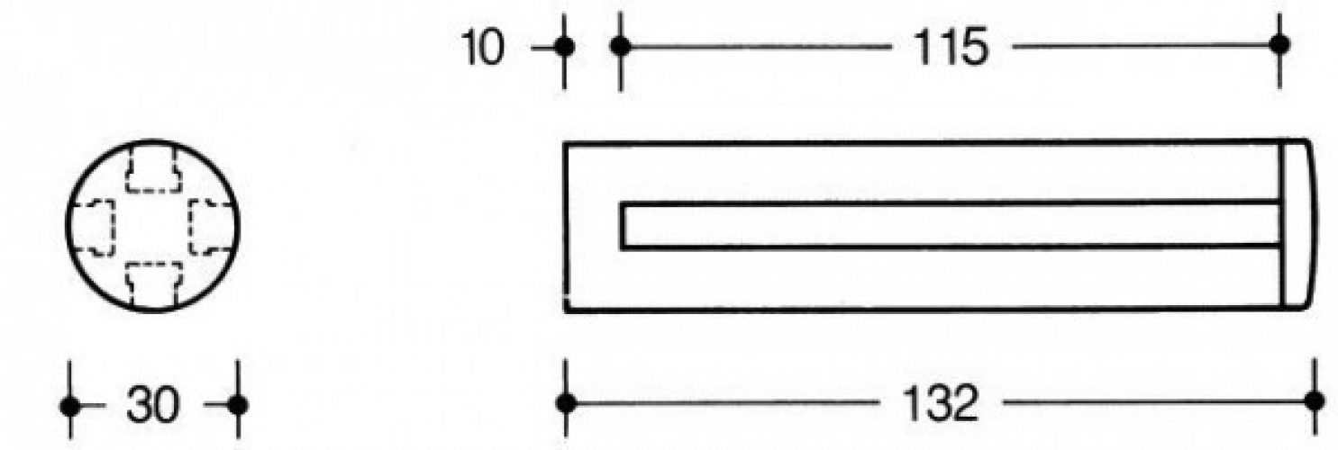 Support-tablette Hewi Serie 477, 477.03.500