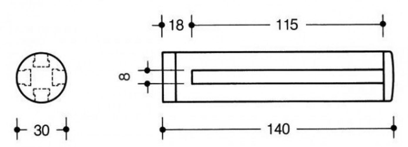 Support-tablette Hewi Serie 477, 477.03.510