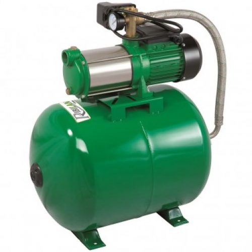 Surpresseur 100L RIBIMEX avec pompe SuperJet multi-cellulaire 5 turbines auto-amorçante 1450W