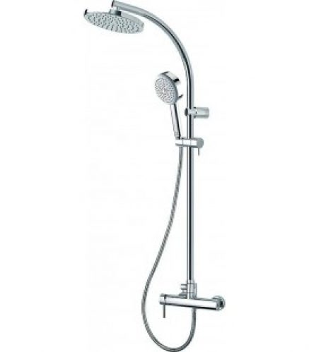 Systeme de douche Fiji douchette Dinamica diametre 200mm