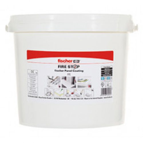 Système de panneau enduit coupe-feu pour le calfeutrement de passage de services FPC 5 litres