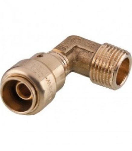 Système de raccord à enclipser Coude mâle 90° 16x2mm – 1/2&Prime;