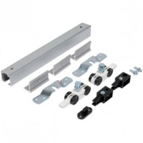 Système + rail pour porte coulissante Série Expert-vantail 40 kg