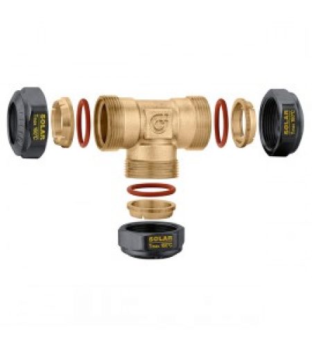 Té avec joints O-ring Caleffi 2546