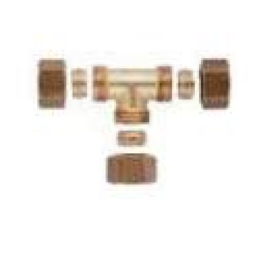 Té biconique : Diamètre 8