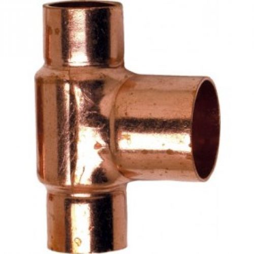 Té cuivre réduit à souder – FFF