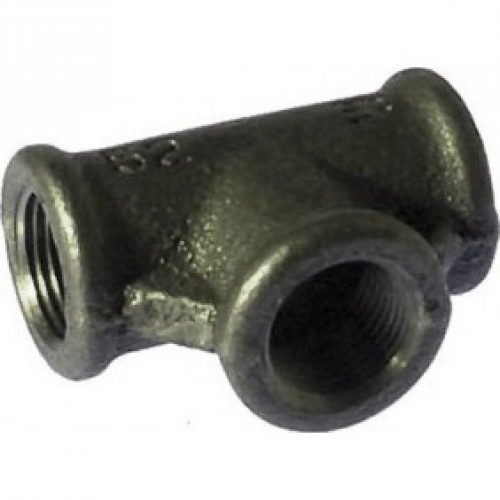 Té fonte femelle galvanisé ou noir