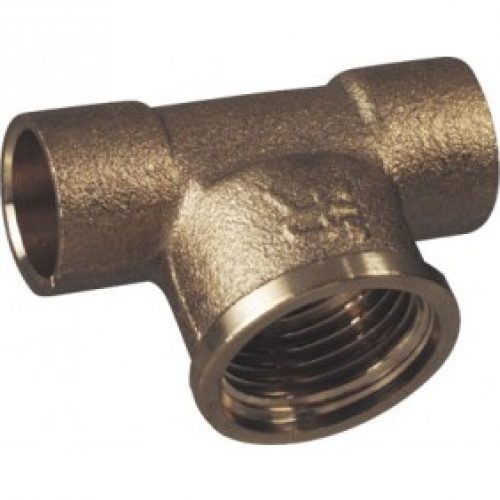 Té laiton – à souder – visser au centre 130 GCU