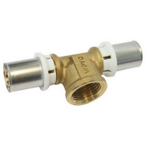 Té Multicouche à sertir Somatherm (TH) F3/4 »(20/27) Ø26