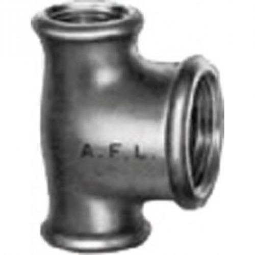 Té réduit fonte malléable noir ou galvanisé