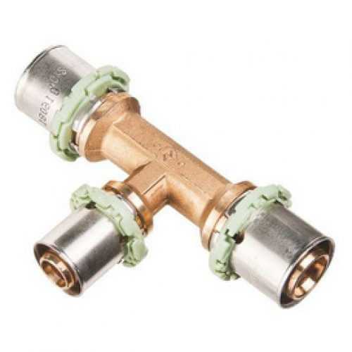 Té à sertir(TH) Multicouche Comap 20-16-16. Le lot de 10