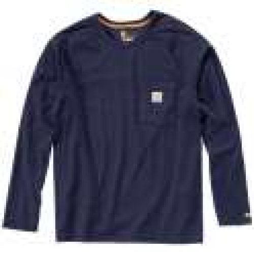 T-Shirt bleu manches longues – Force – Carhartt