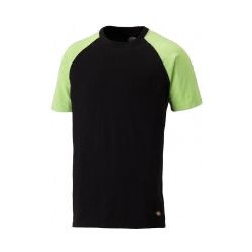T Shirt Manches Courtes Dickies Two Tone 180 G M Noir