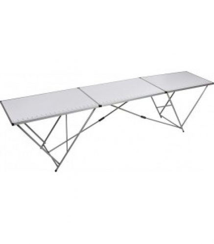 Table a tapisser Alu/acier 300x60x78 cm