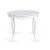 Table ENGUERRAND en acajou, fini blanc