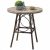 Table ronde DCB GARDEN USHUAIA diamètre 70cm avec plateau en verre – LIN