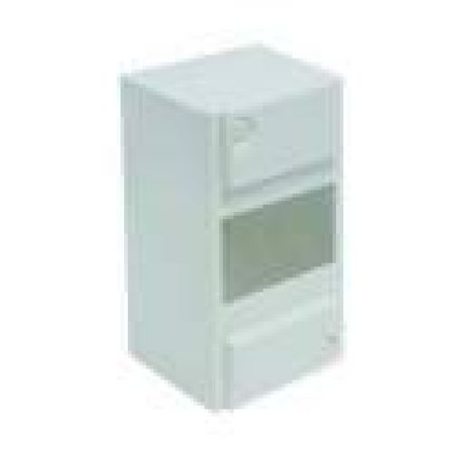 Tableau 6 modules fond et rail plastique