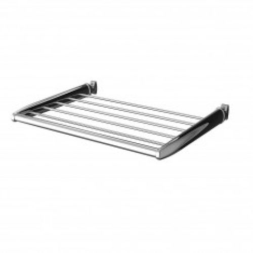 Tablette chromée 470mm pour radiateur sèche-serviettes