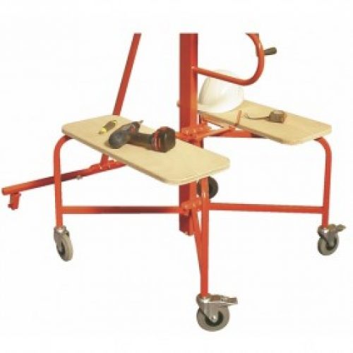 Tablettes porte-outils – pour lève-plaques de plâtre