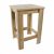 Tabouret en bois de palette 35 x 35 x 52 cm