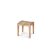 Tabouret en teck massif ONDA