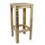 Tabouret haut en bois de palette 35 x 35 x 72 cm