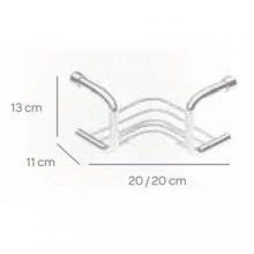 Étagère d&rsquo;angle Apolo TUBULAR CO2+