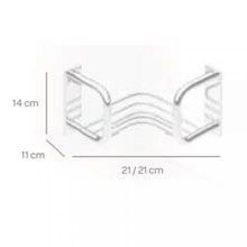 Étagère d&rsquo;angle Sensa TUBULAR CO2+