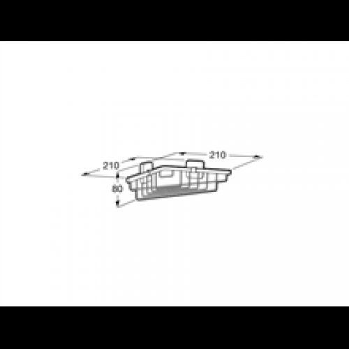 Étagère de bain/douche d’angle 20 Victoria Roca