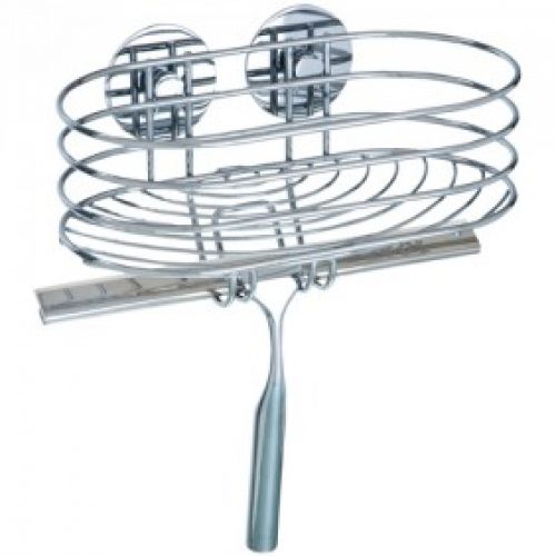 Étagère murale avec raclette de douche – Turbo-Loc