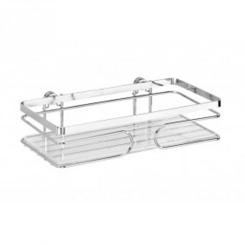 Étagère murale pour salle de bain – Rectangulaire – Acier inox