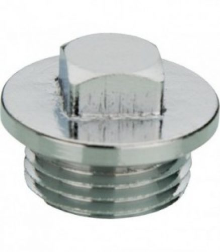 Tampon borgne 4 pans chrome 3/8&Prime;