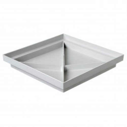 Tampon creux pour coffrage – 400x400mm – Gris