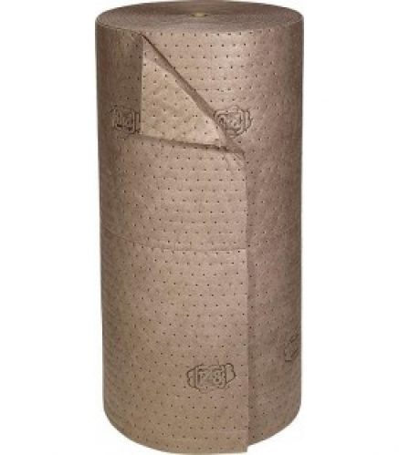 tapis absorbant PIG Oil-Only Heavy largeur 760mm rouleau 46 metres couleur . marrron