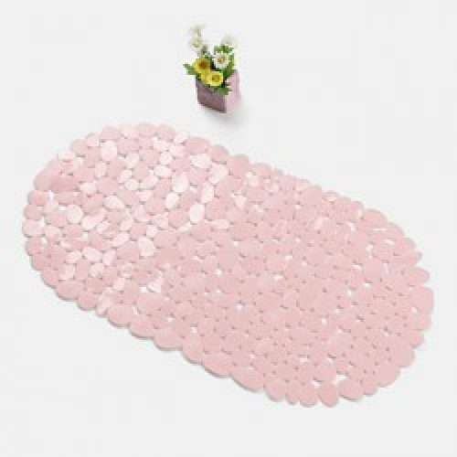 Tapis antidérapant classique en PVC Rose dragée