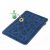 Tapis de bain bleu foncé en polypropylène ( 40 x 60 cm )