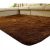 Tapis de bain en Soie marron ( 40 x 60 cm )