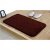 Tapis de bain marron en mousse à mémoire ( 50 x 80 cm )