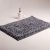 Tapis de Bain moderne en chenille ( 50 x 80 cm ) Gris foncé