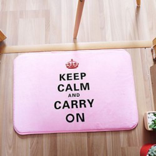 Tapis de bain moderne en mousse à  mémoire ( 40 x 60 cm )