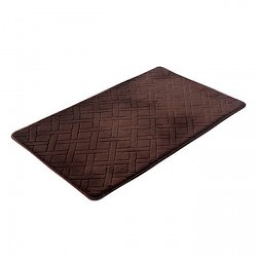 Tapis de bain moderne à motif losange ( 40 x 60 cm )