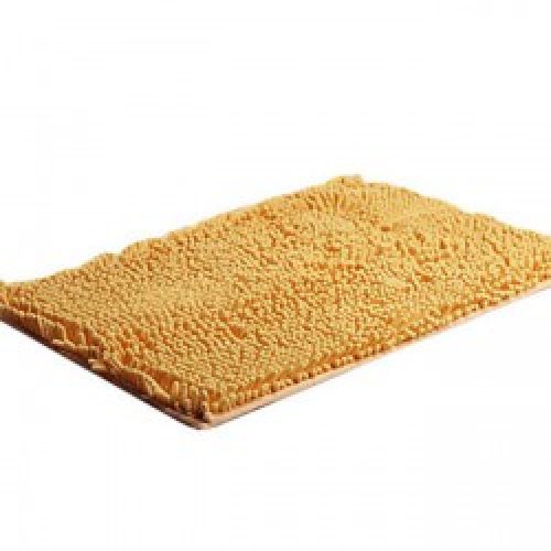 Tapis de bain rectangulaire à poils longs ( 40 x 60 cm )