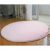 Tapis de bain rond en soie ( 140 x 140 cm ) Rose dragée