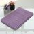 Tapis de bain violet en mousse à  mémoire