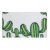 Tapis de douche – Cactus – 2 dimensions