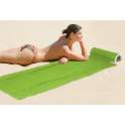 Tapis de plage SIESTA, coloris vert