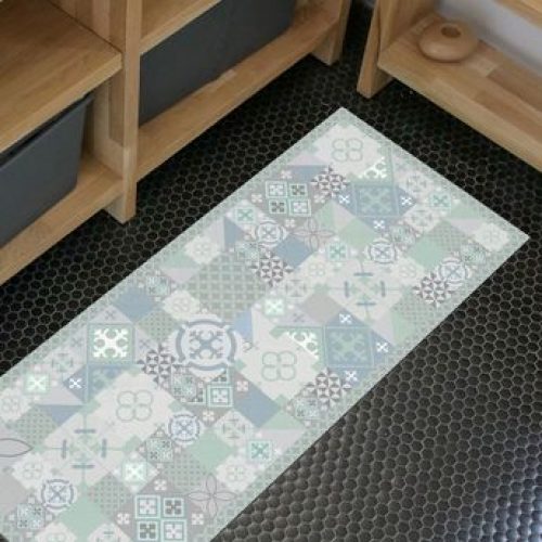 Tapis en vinyle – Carreaux de Ciment PATTY Pastel