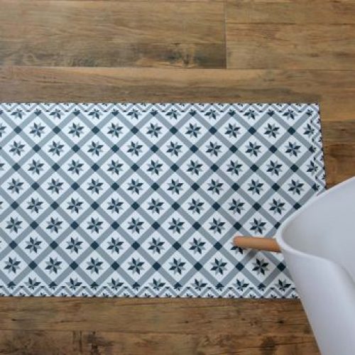 Tapis en vinyle – ETOILE Gris Clair